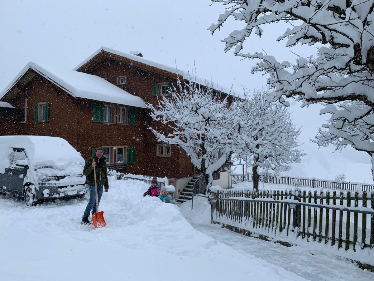 Appartamento Casa Schuoler Disentis Esterno foto