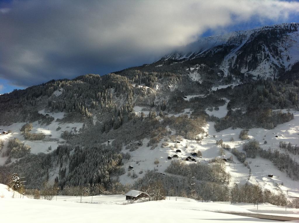 Appartamento Casa Schuoler Disentis Esterno foto